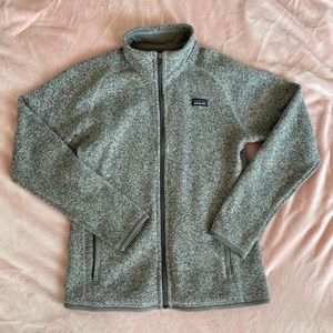 Gray Patagonia zip up